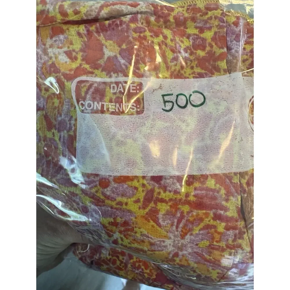 Free People Feeling Groovy Maxi Dress M Orange Floral Boho Medium - Picture 8 of 8